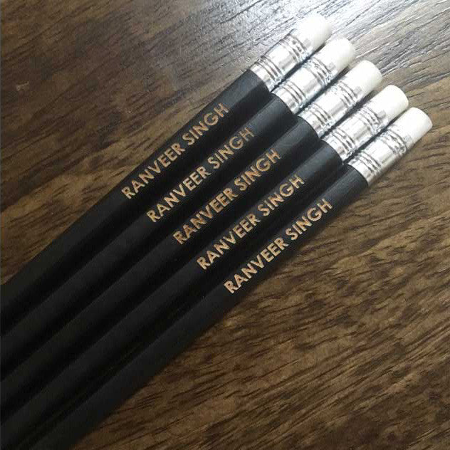 Engraved Pencils, Set of 10