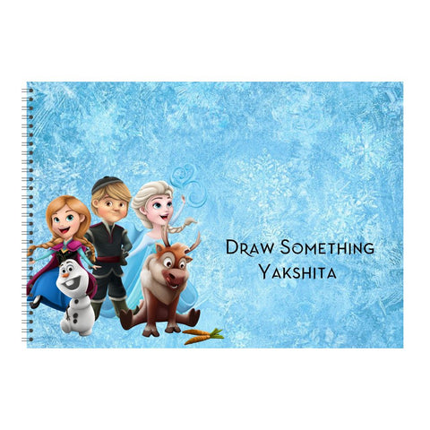 Personalised Sketchbook - Frozen