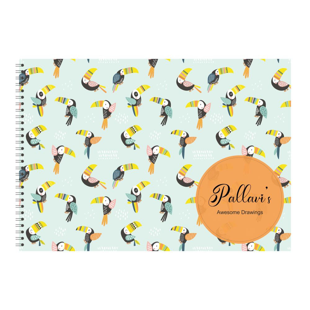 Personalised Sketchbook - Taucan