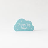 Personalized Dream Big Cloud - Blue