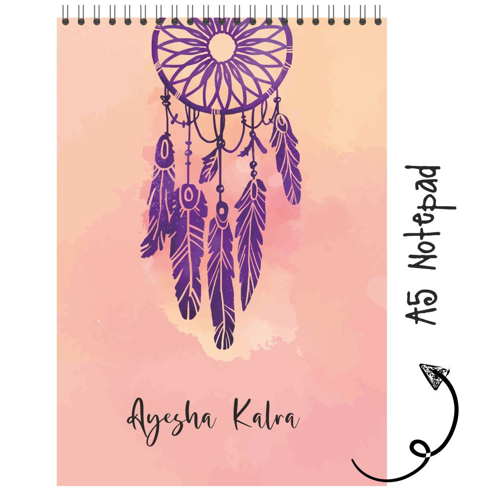 Personalised Notepad - Dreamcatcher