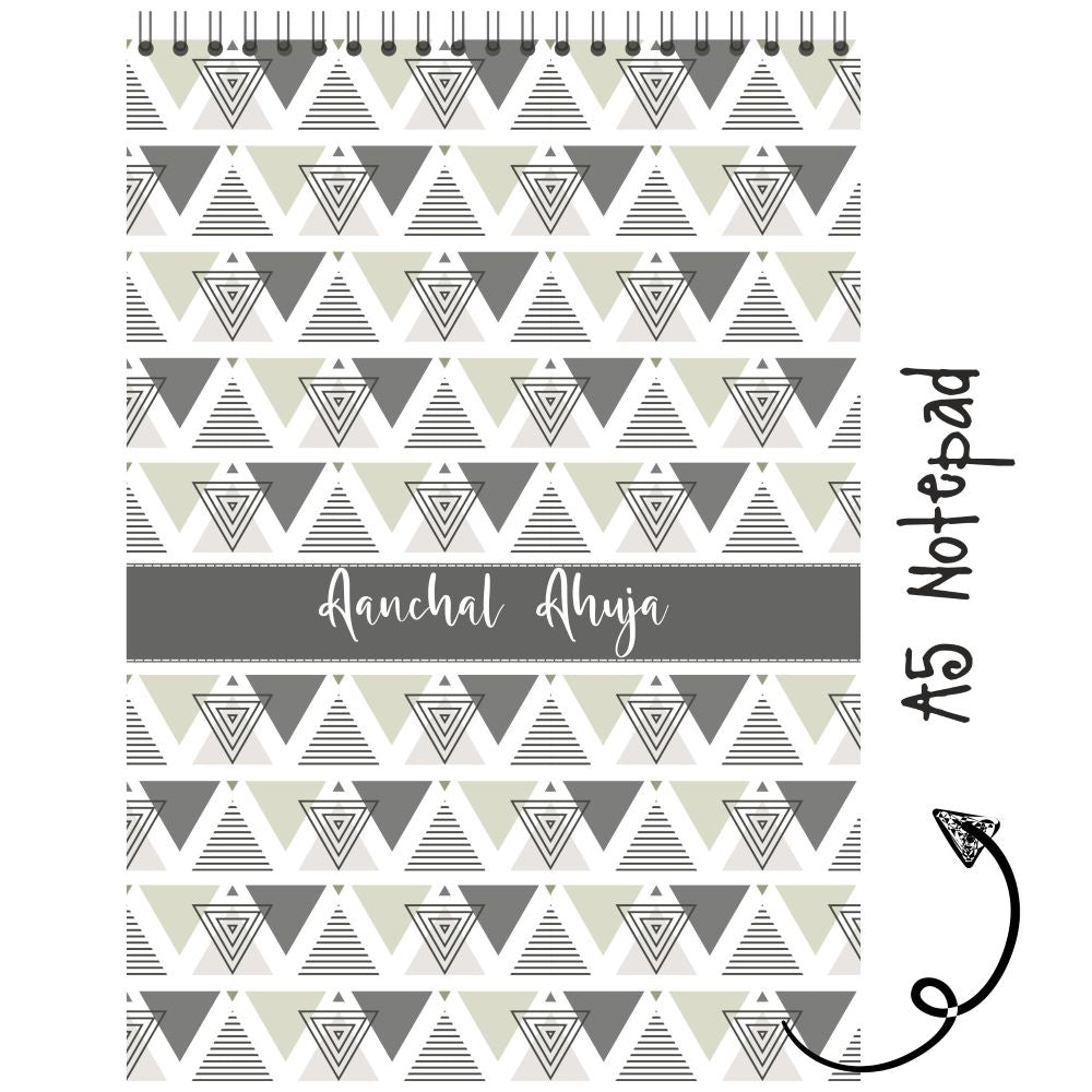 Personalised Notepad - Geometrical