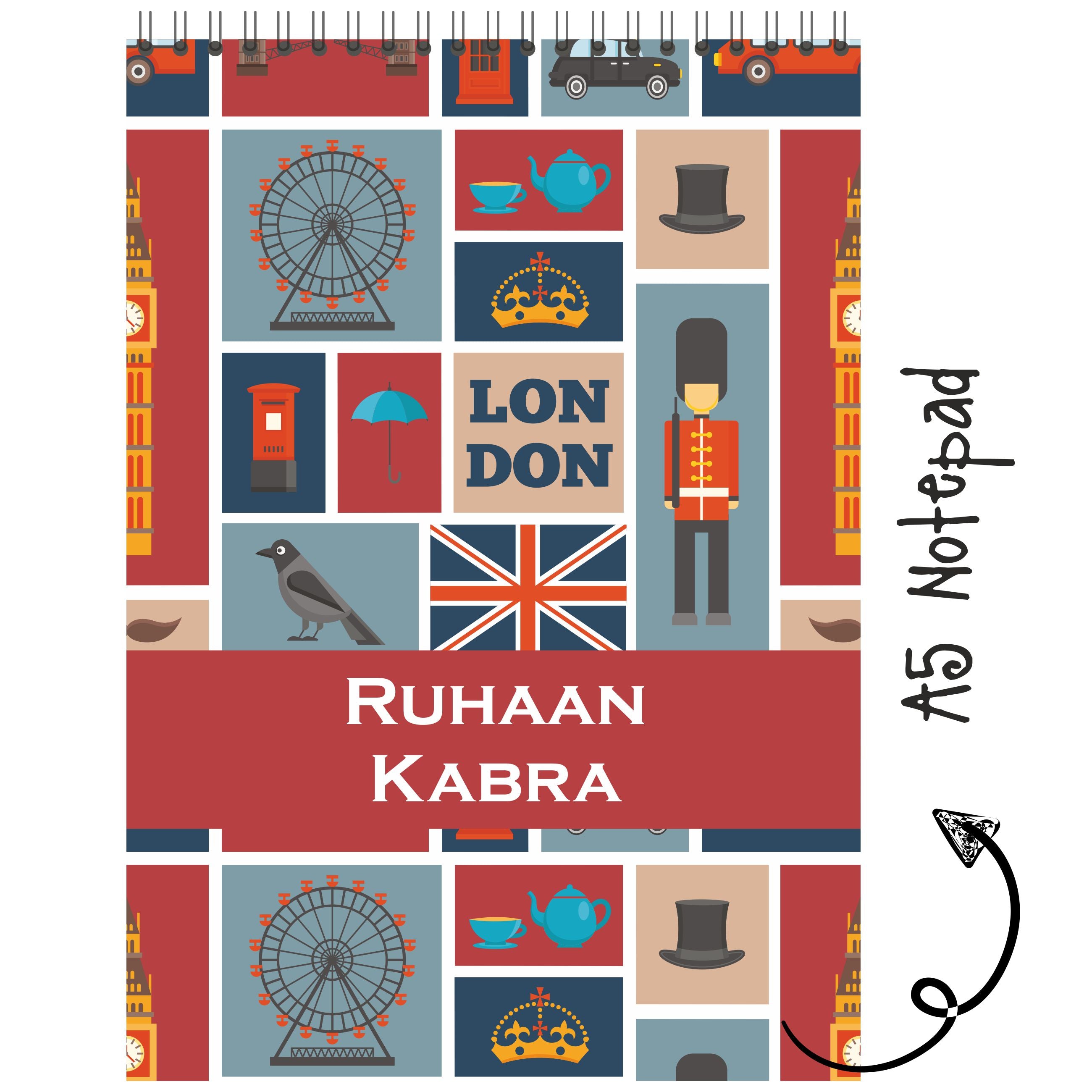 Personalised Notepad - London Life