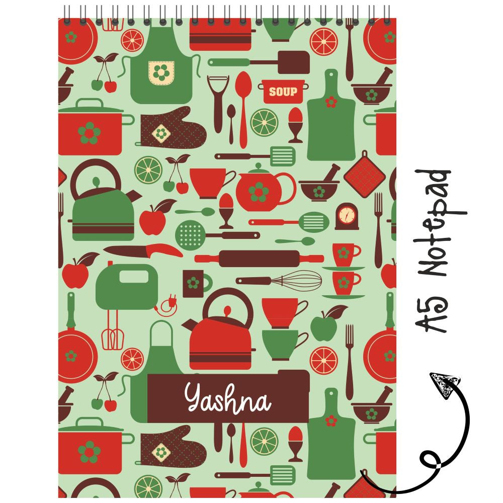 Personalised Notepad - Seamless Kitchen