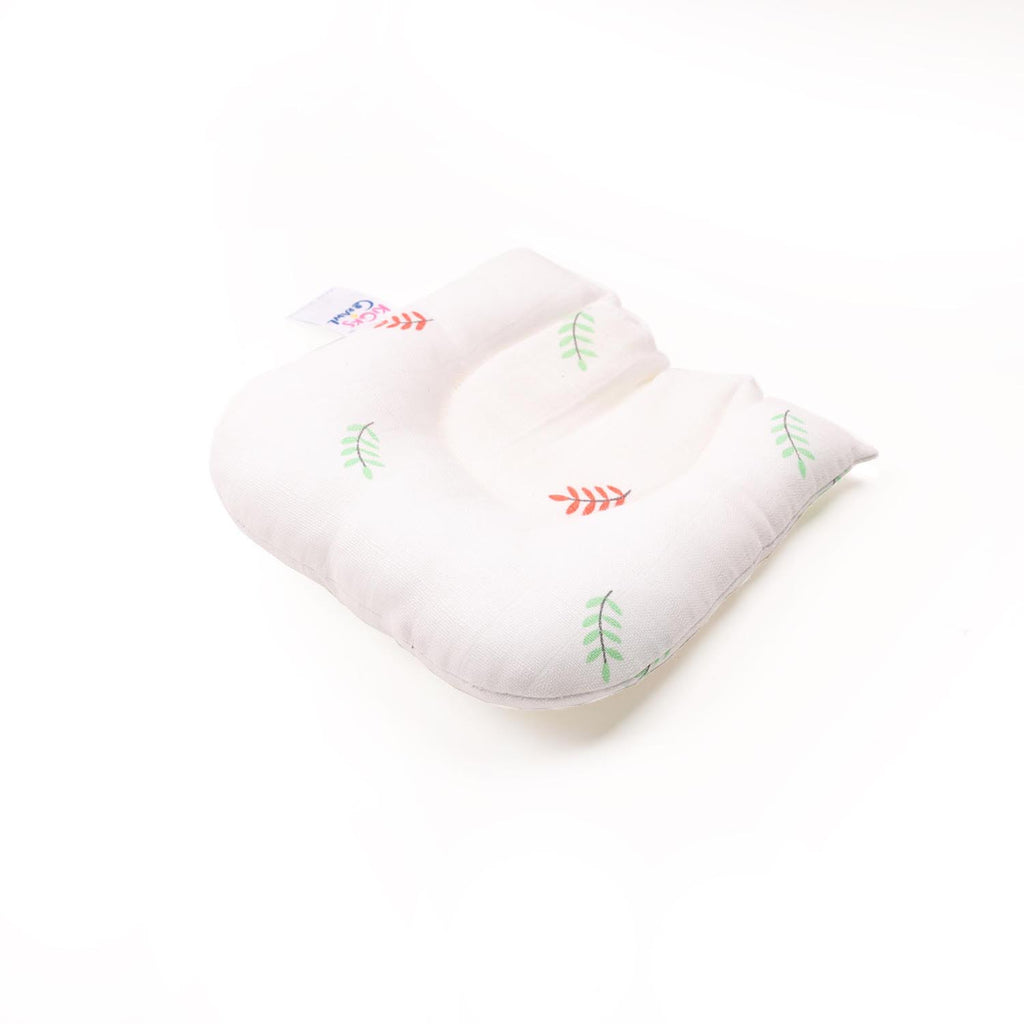 Kicks & Crawl - Sleepy Leaves Organic Baby Pillow