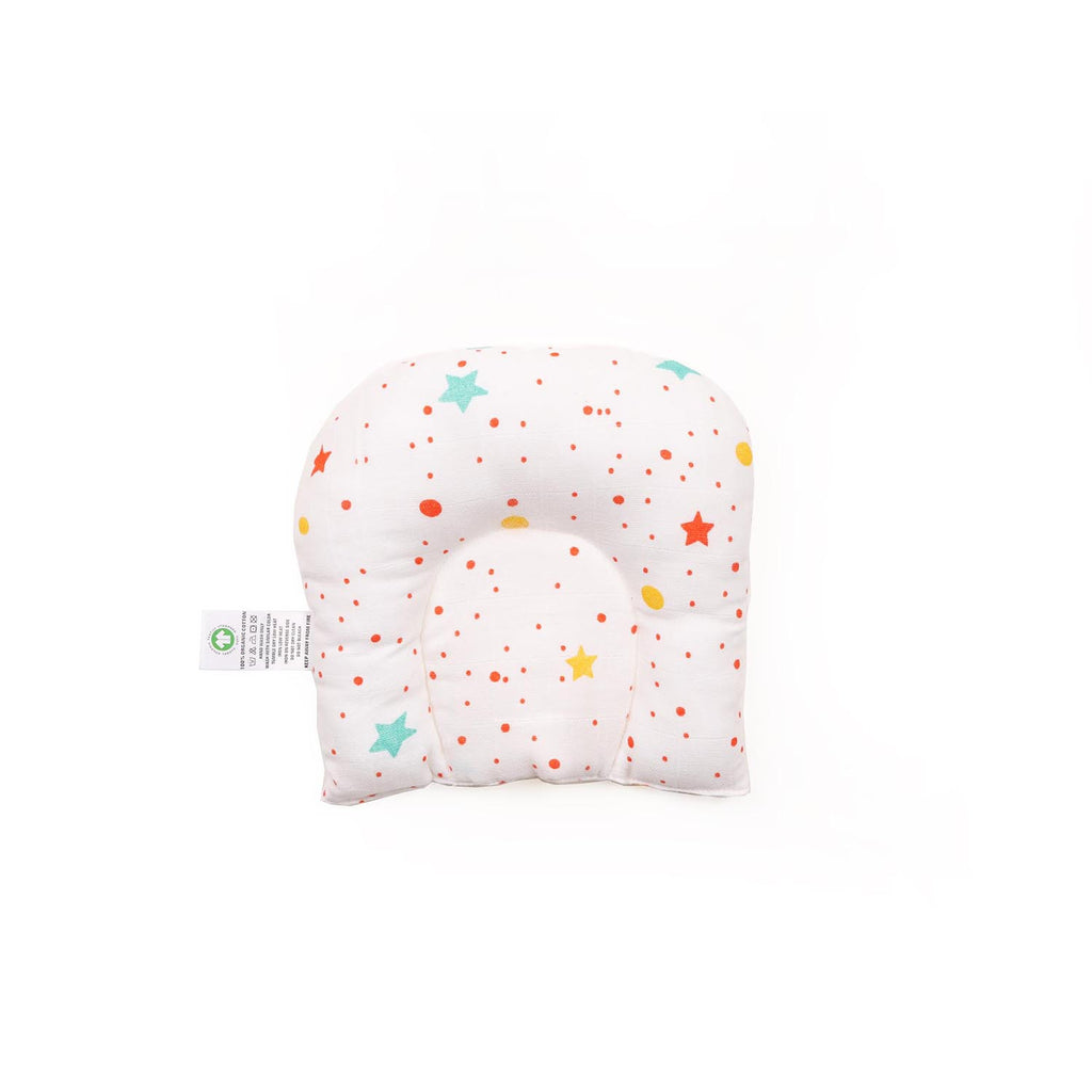 Kicks & Crawl - Starry Night Organic Baby Pillow