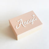 Personalized Storage Box - Pink