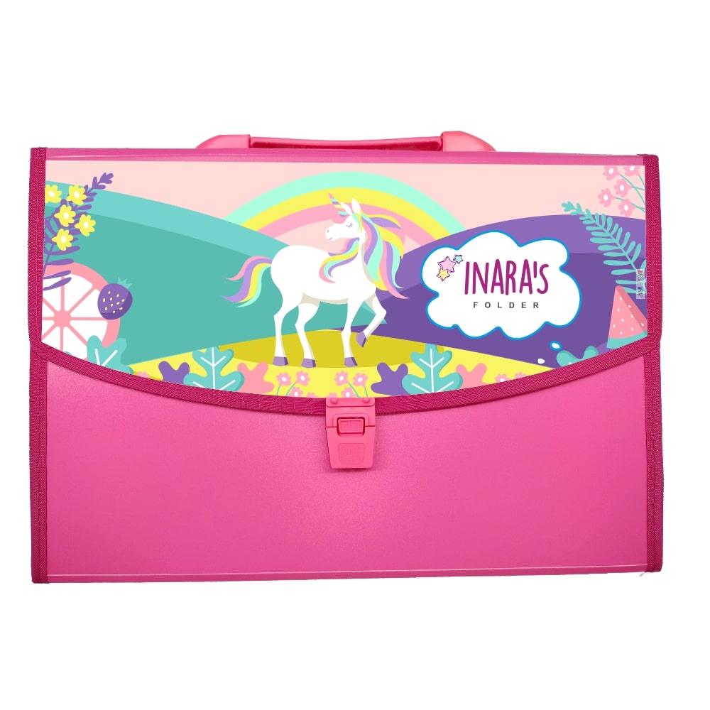Pink Folder - Sweet Unicorn
