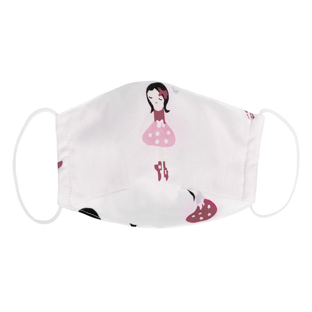 Pink Girl- 3 Ply protection Mask