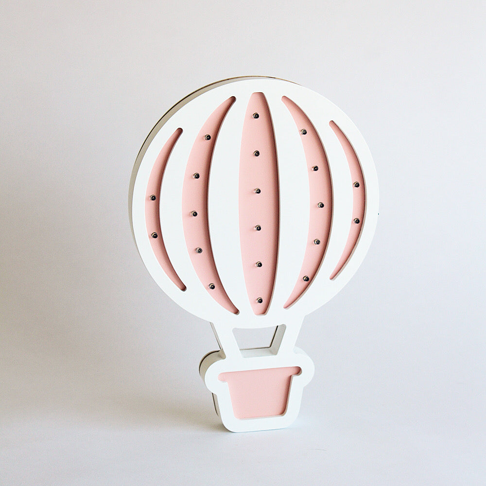 Hot Air Balloon Light - Pink