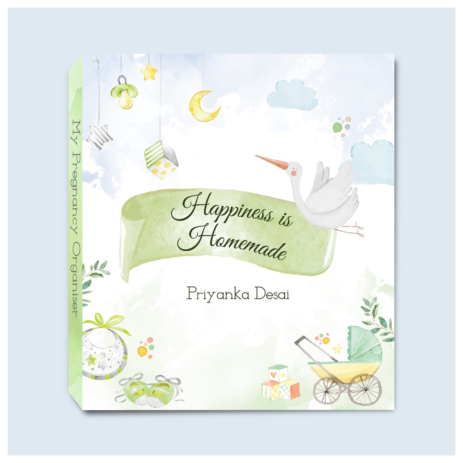 Personalised Pregnancy Organiser- Happiness Is Homemade
