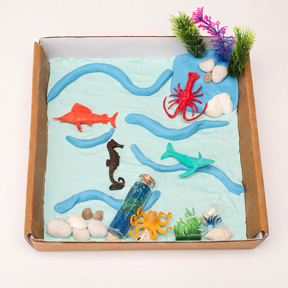 Raised in Art Sensory Boxes - The Magical Underwater