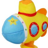 Baby Moo Submarine Yellow Handheld Rattle