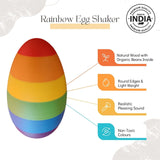 Nesta Toys - Wooden Egg Shaker (Set of 2)