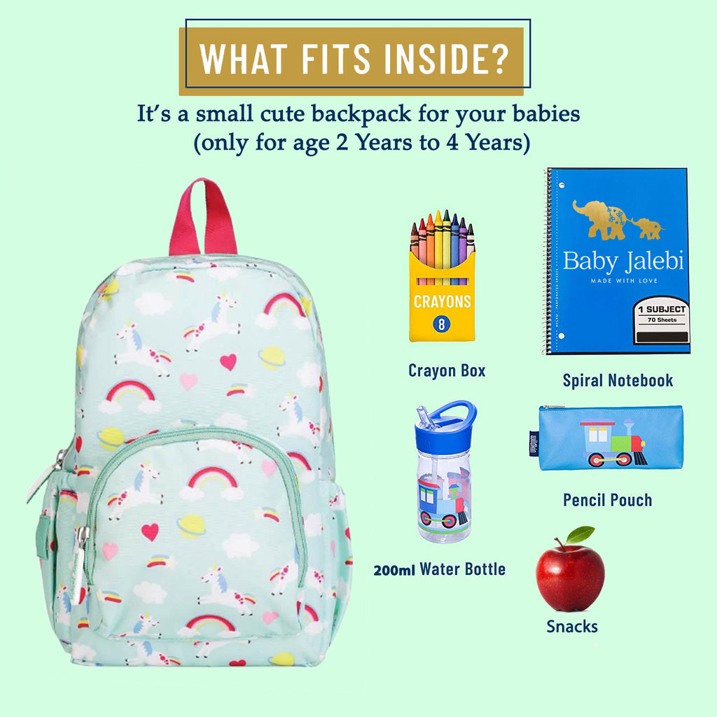 Rainbow & Unicorn  Backpack- Toddler/Big
