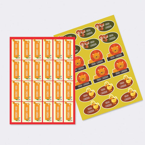 Rainforest - Sticker-Sheet-Set- Of-2-1