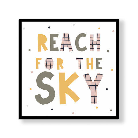 Wall Frame | Reach for the Sky