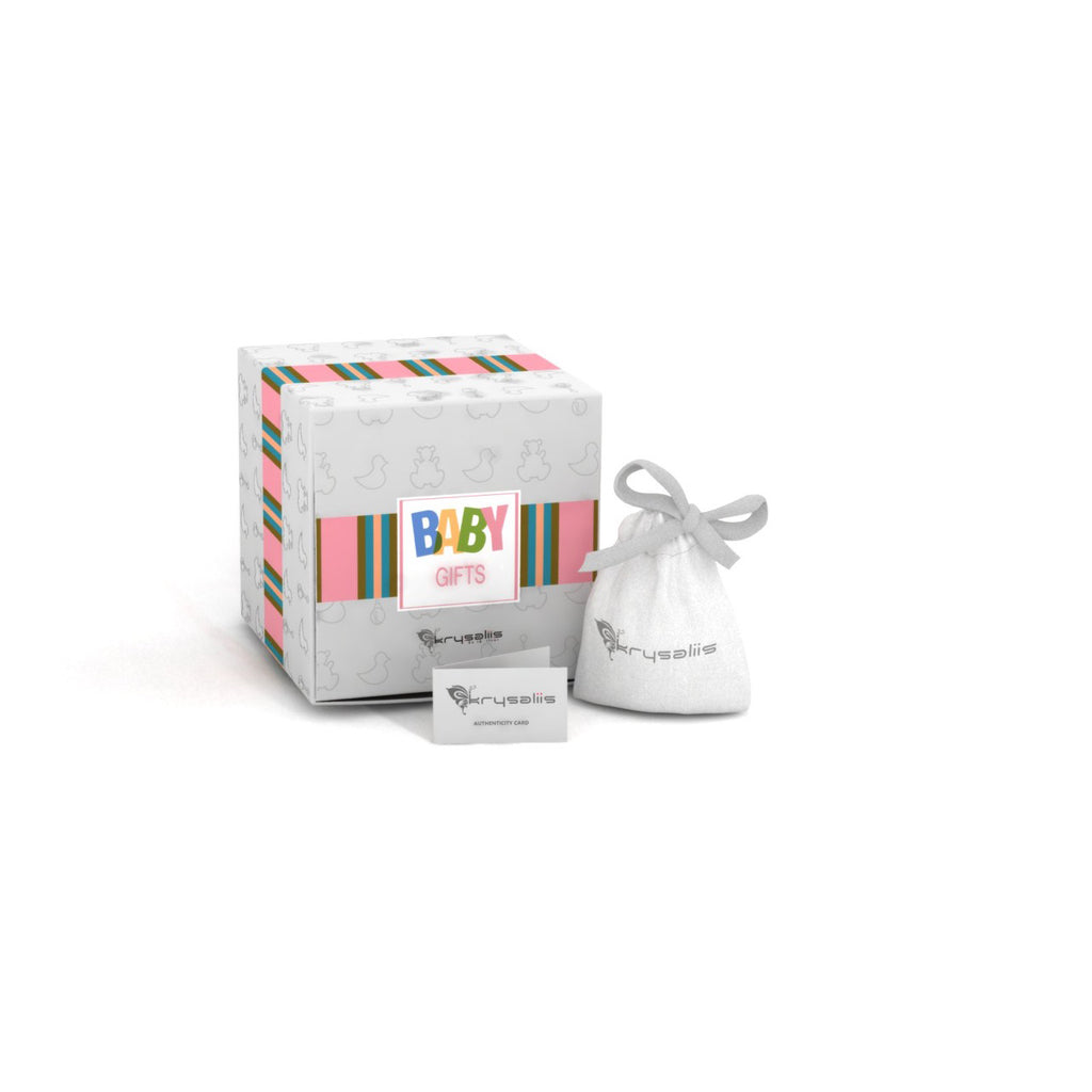 Sterling Silver Rattle & Teether - Heart Ring