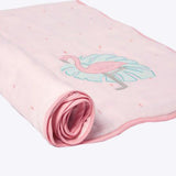 Masilo Organic Dohar Blanket - Hello Flamingo
