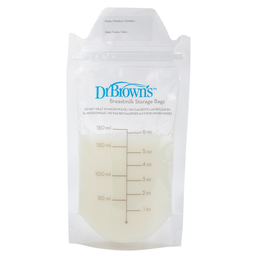 Dr. Brown's Breastmilk Storage Bags, 25-Pack