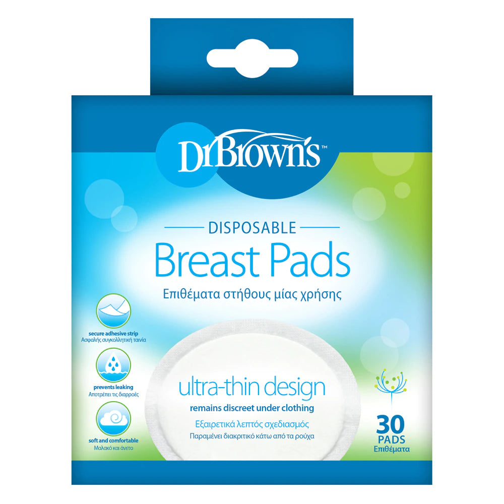 Dr. Brown's Disposable Breast Pads - 30 / 60 -Count