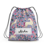 Unicorn Field - Lilac-Swim Bag