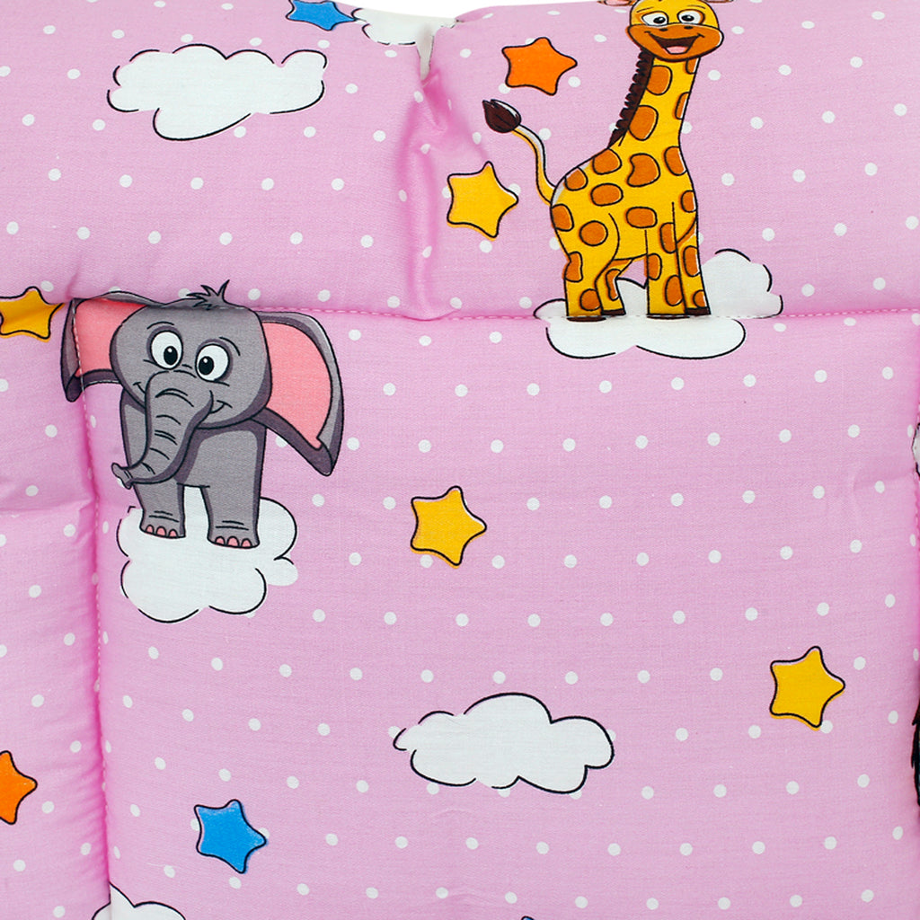 Baby Moo Sleeping Bag Flying Animals Pink