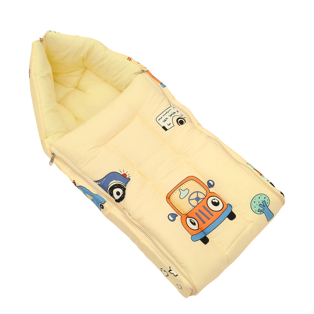 Baby Moo Sleeping Bag Vintage Ride Yellow