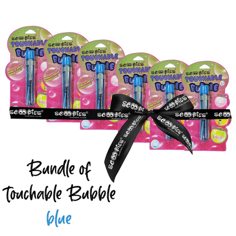 Bundle of 6 Touchable bubbles - Blue