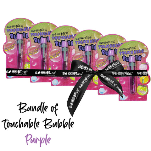 Bundle of 6 Touchable bubbles - Purple