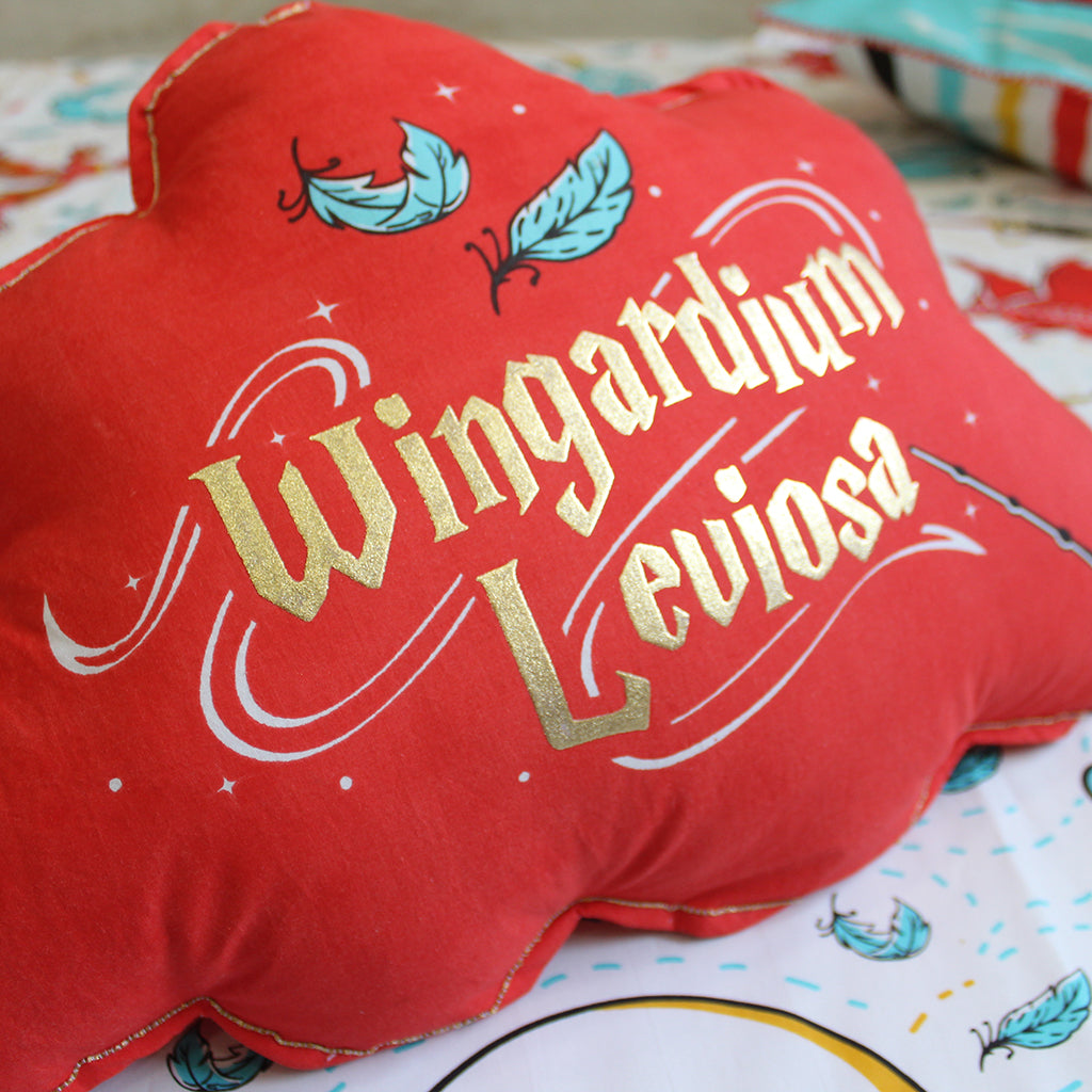 Shaped Cushion - Official Harry Potter Wingardium Leviosa Cloud Shape Cushion