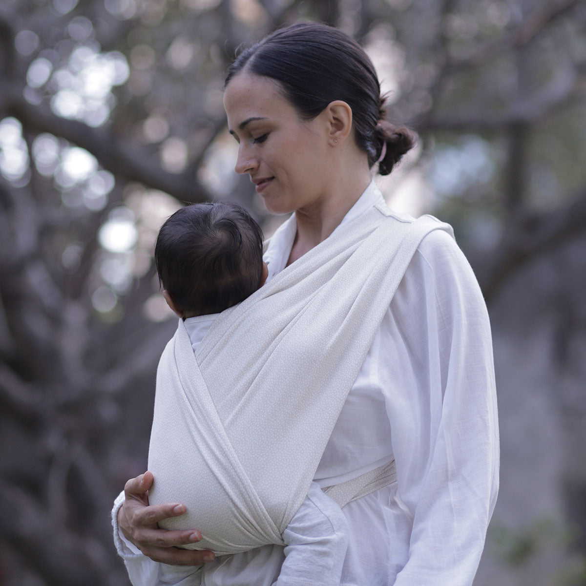 Masilo 'Godilo' Organic Cotton Baby Carrier - Seed (From Birth to 12kgs)