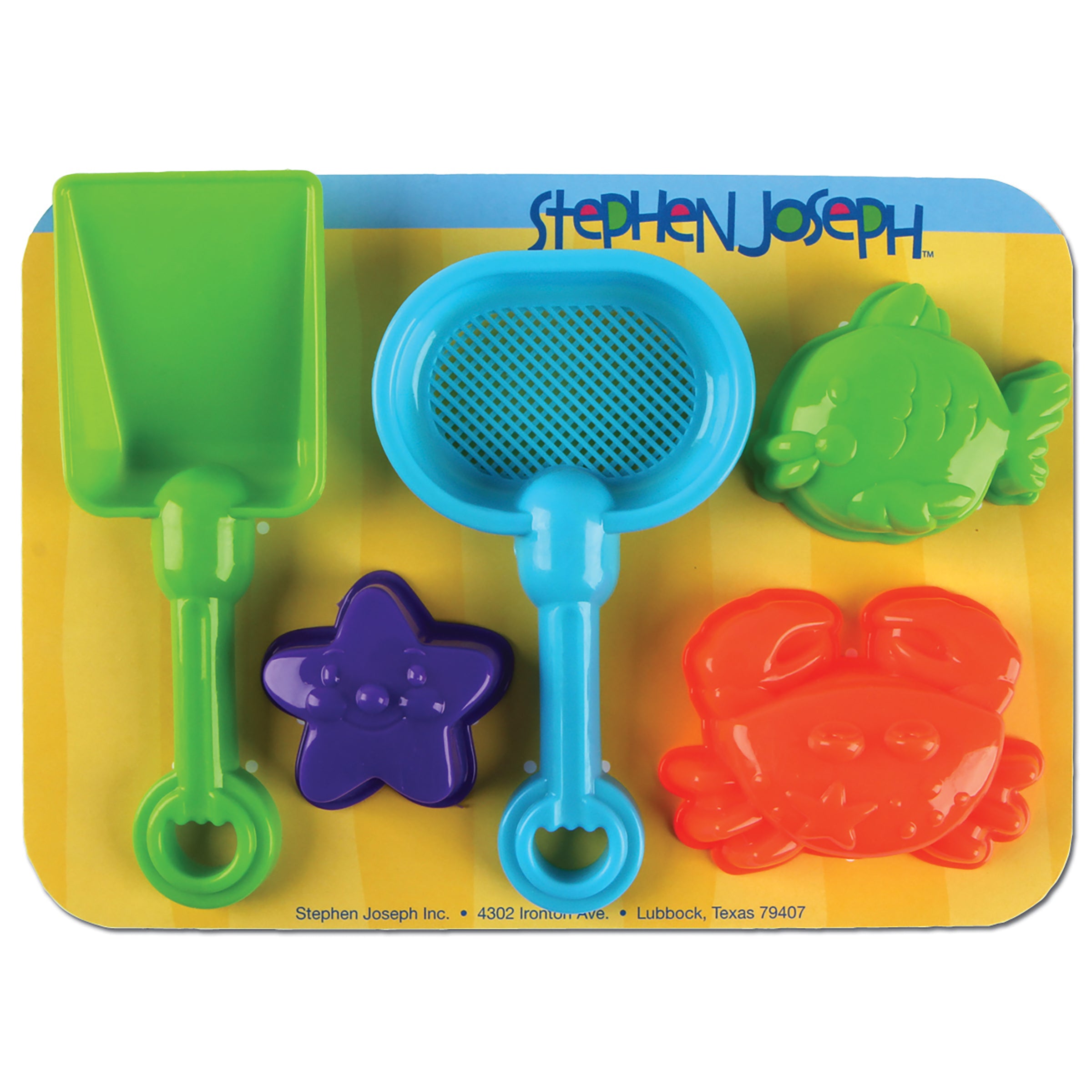 Stephen Joseph Beach Tote Alligator (with Sand Toy Play Set)