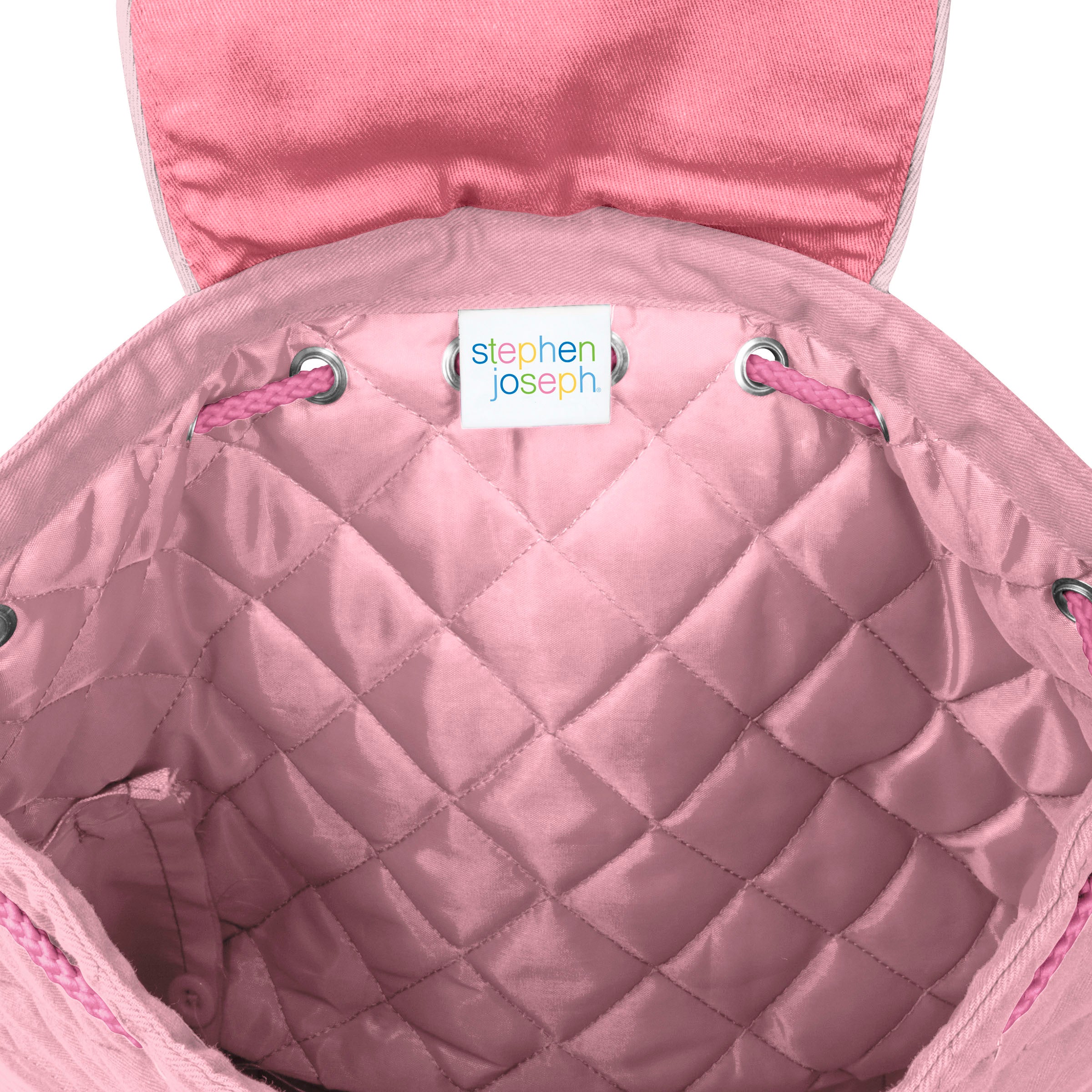 Quilted Backpack - Ballet