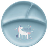 Silicone Baby Plate Unicorn