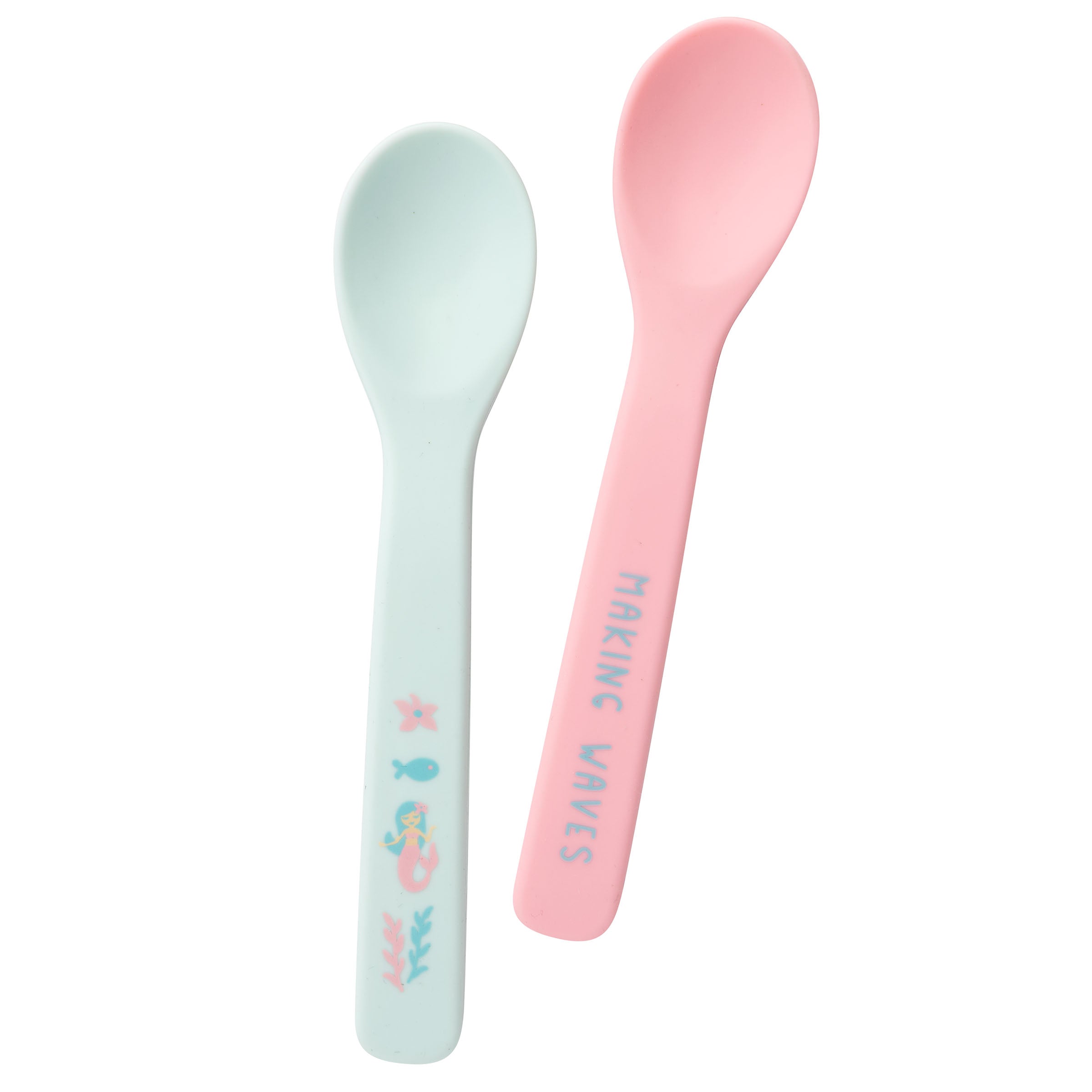 Silicone Baby Spoons Mermaid