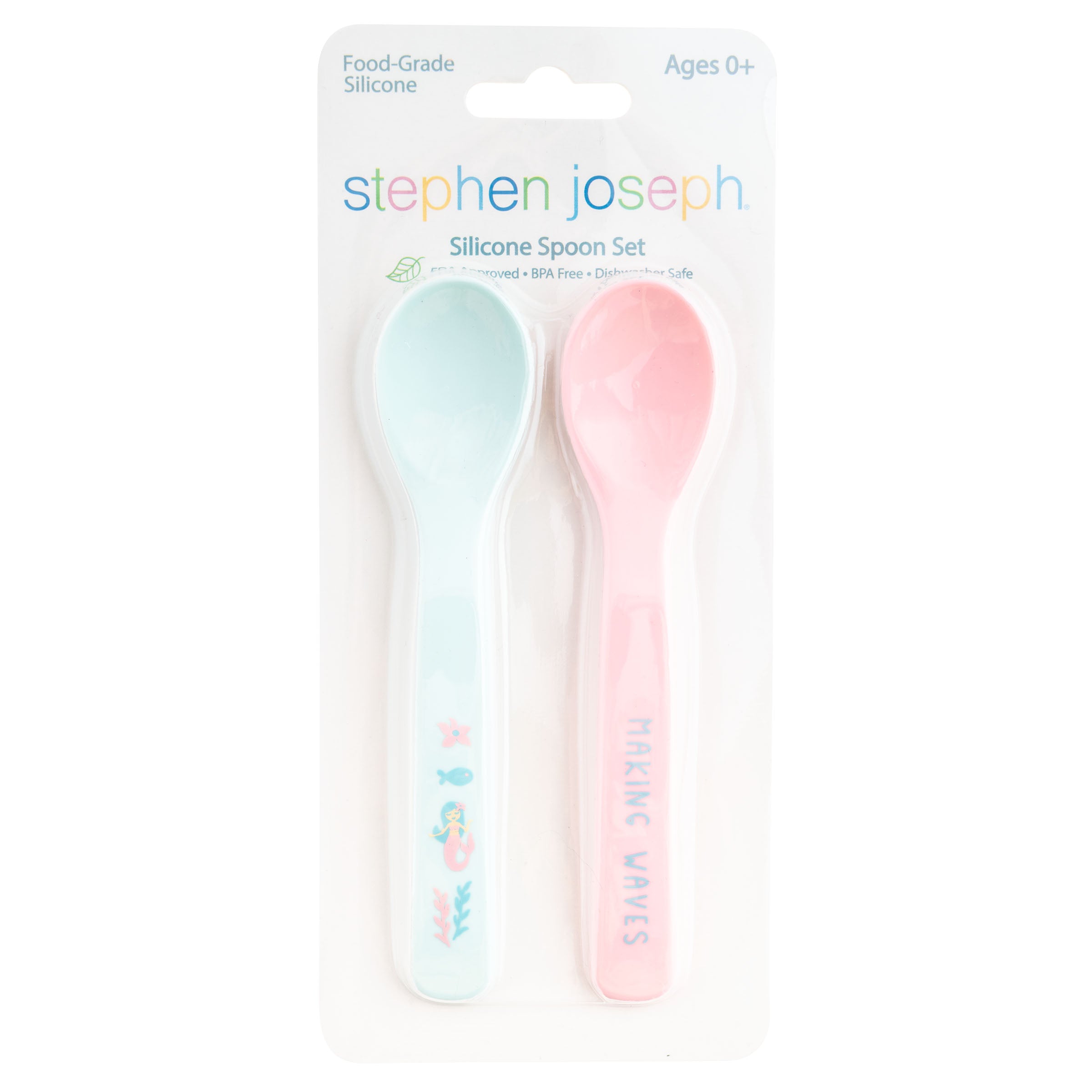 Silicone Baby Spoons Mermaid
