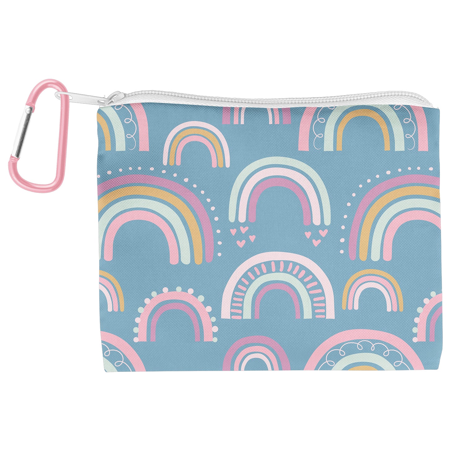 Adjustable Mask With Zipper Pouch Rainbow