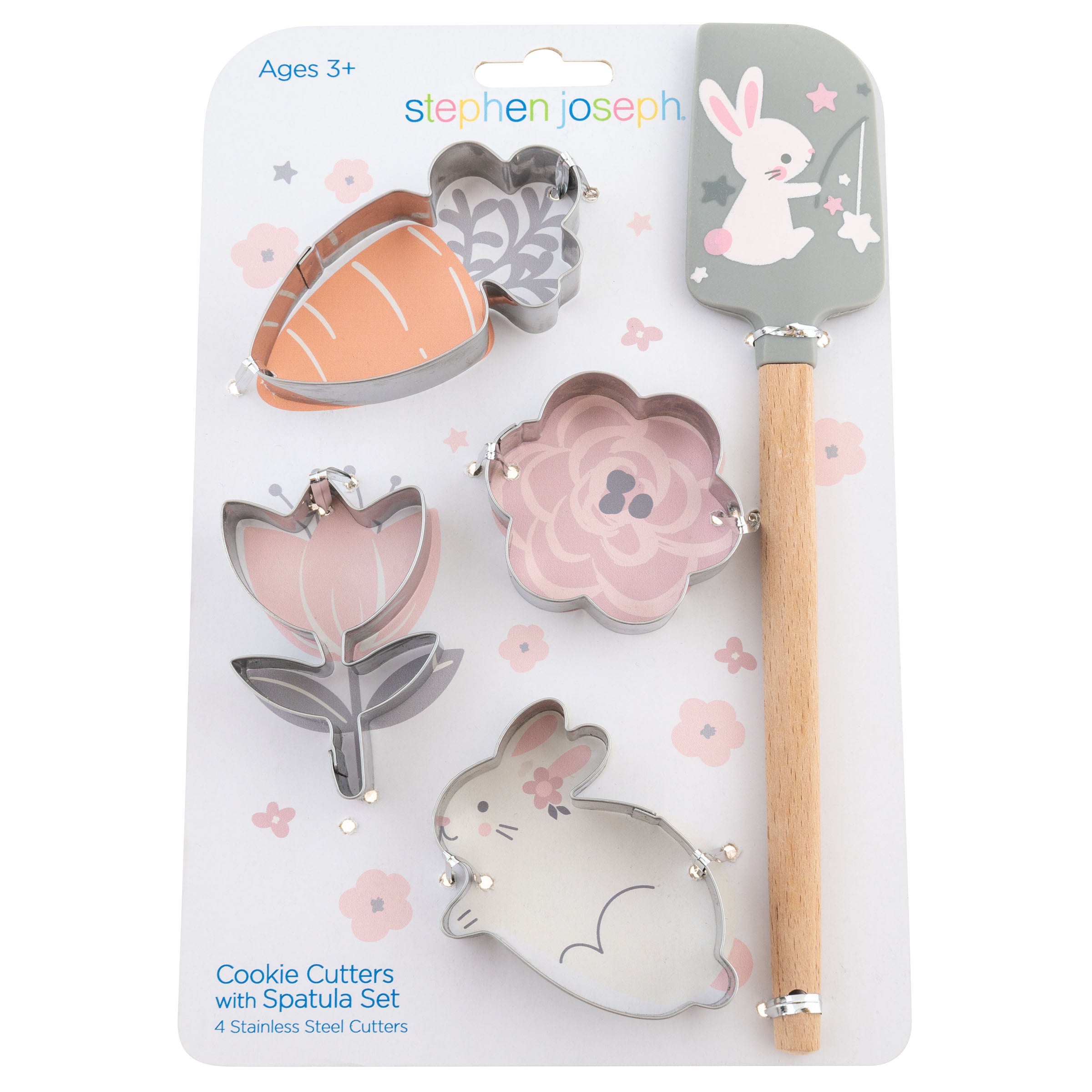 Kids Cookie Cutter With Spatula Set Bunny