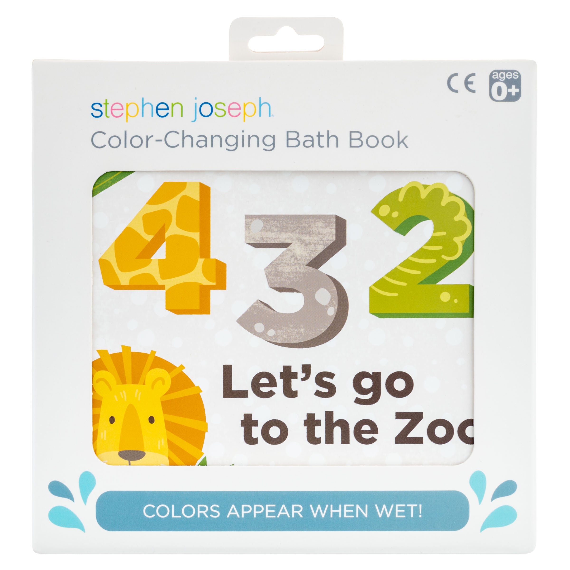 Color Changing Bath Book Zoo