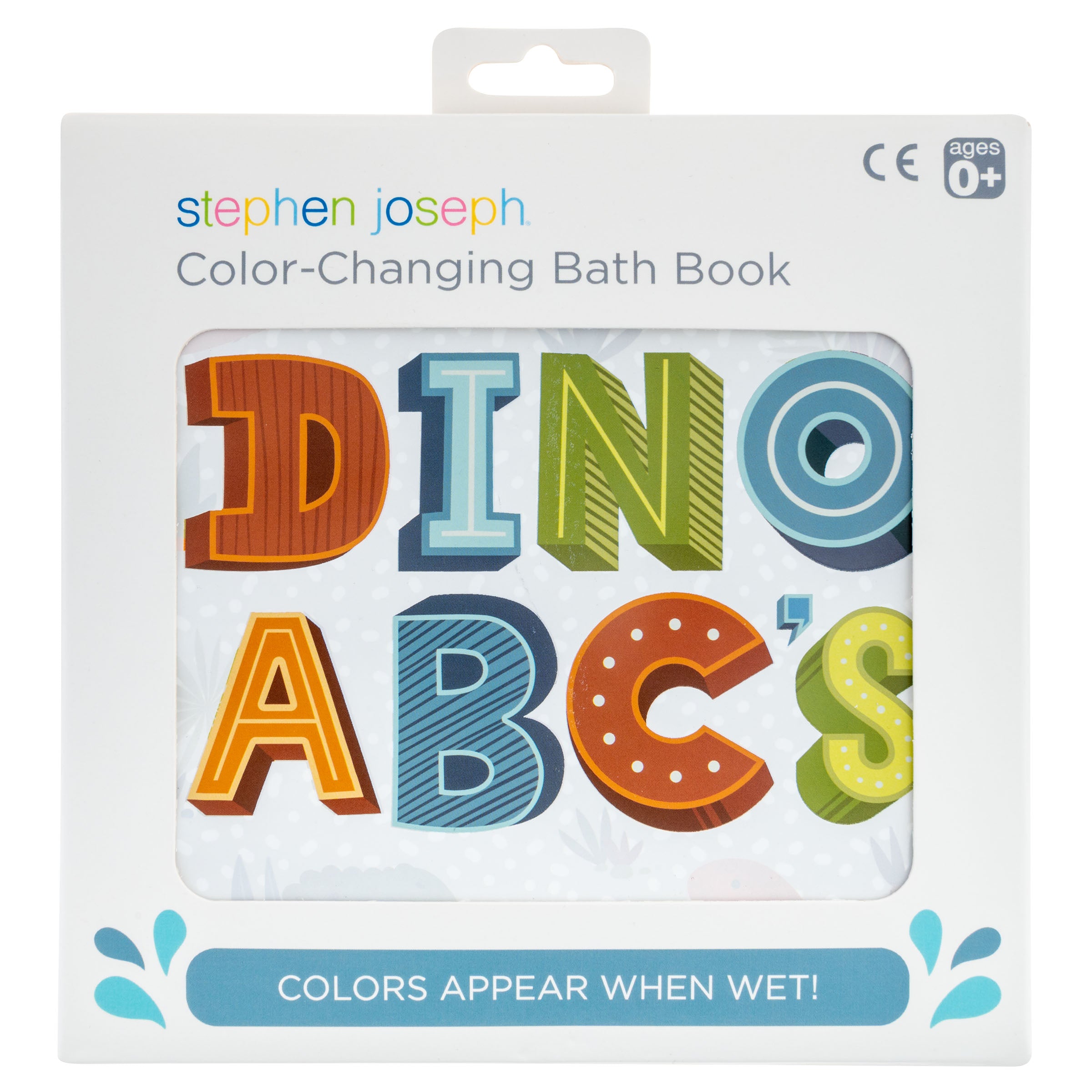 Color Changing Bath Book Dino