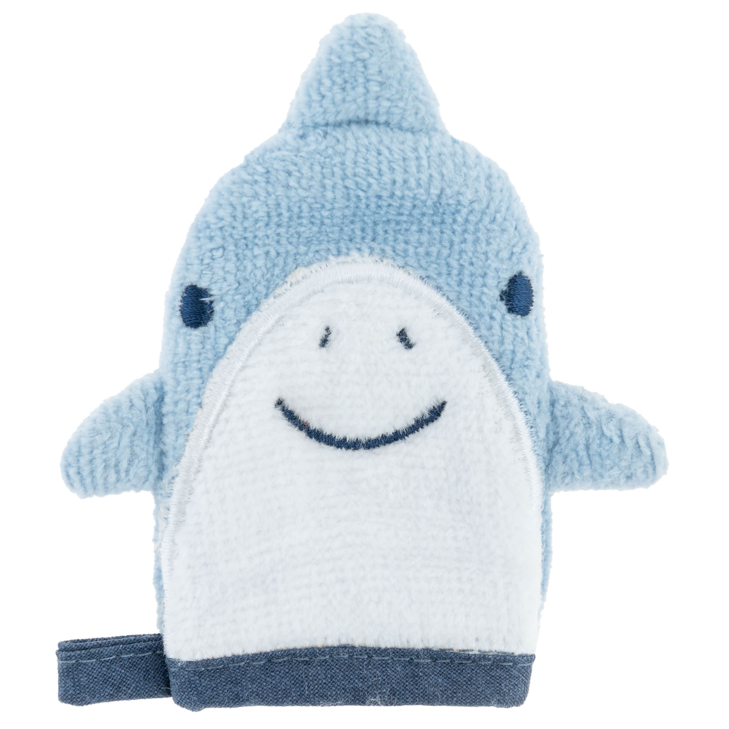 Bath Mitt W/Finger Puppet Shark