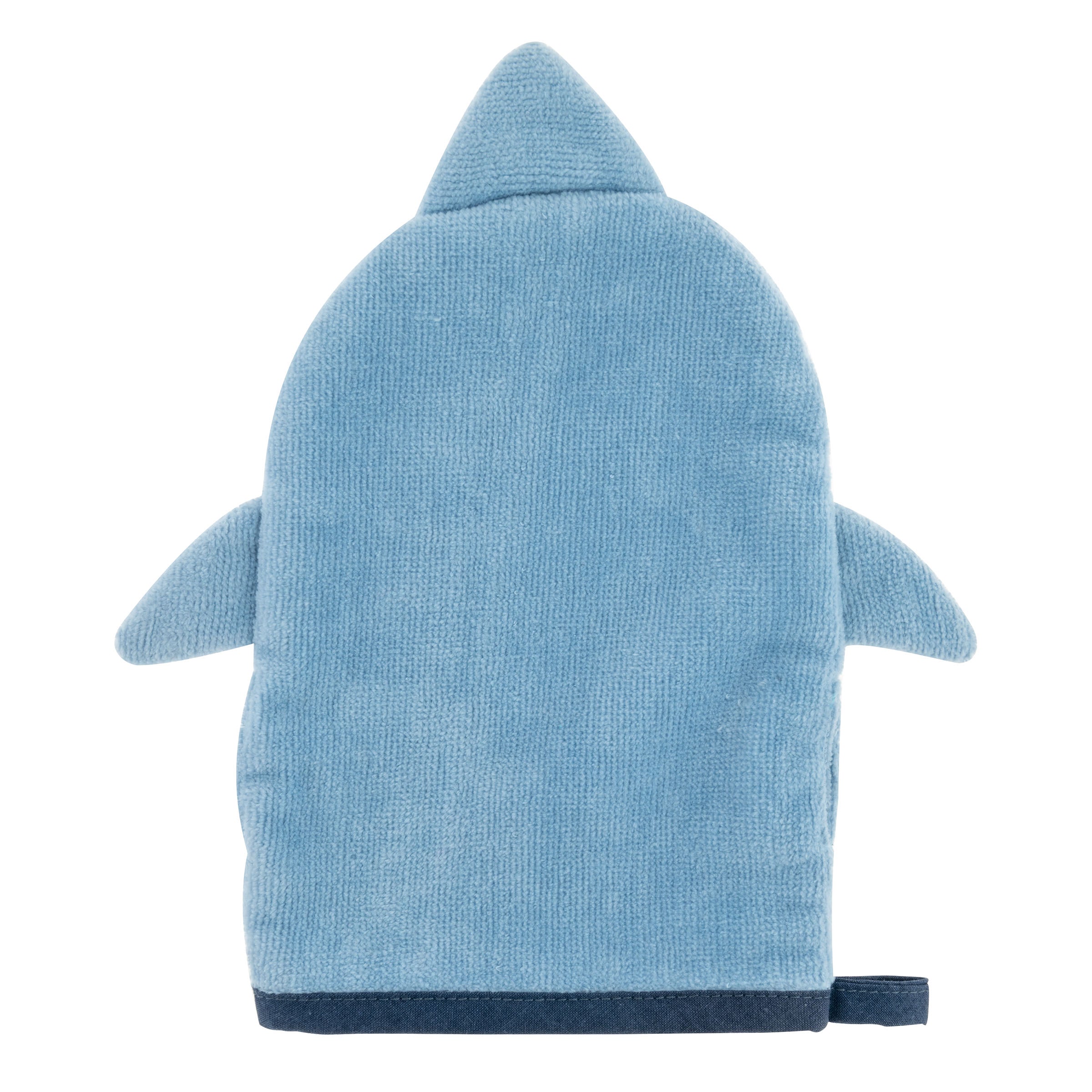 Bath Mitt W/Finger Puppet Shark