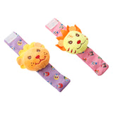 Baby Moo Wild Cats Multicolour Set of 2 Wrist Rattle