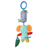 Baby Moo Elephant Multicolour Hanging Toy / Wind Chime With Teether