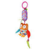 Baby Moo Owl Multicolour Hanging Toy / Wind Chime With Teether