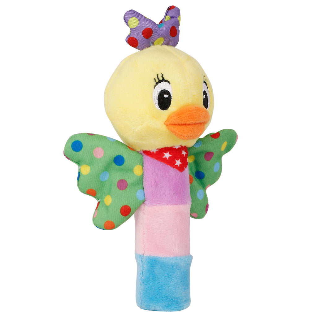 Baby Moo Baby Duckling Multicolour Handheld Rattle Toy