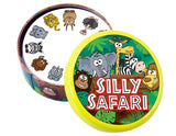Round Tin Game Silly Safari