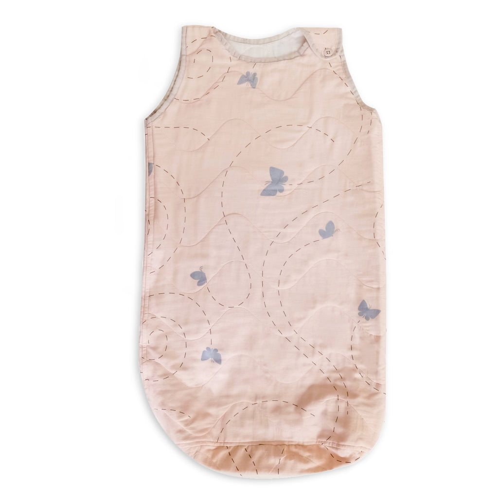 The White Cradle Baby Sleeping Bag - Butterfly