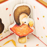 Hoggy The Hedgehog- Baby Hoggy - Cot Bedding Set With / Without Bumper